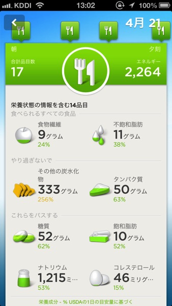 JAWBONE UP 食事.jpg JAWBONE UP 食事