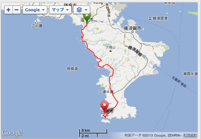 ガーミン 三浦半島.png ガーミン 三浦半島